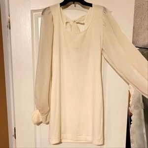 Tie back dress
